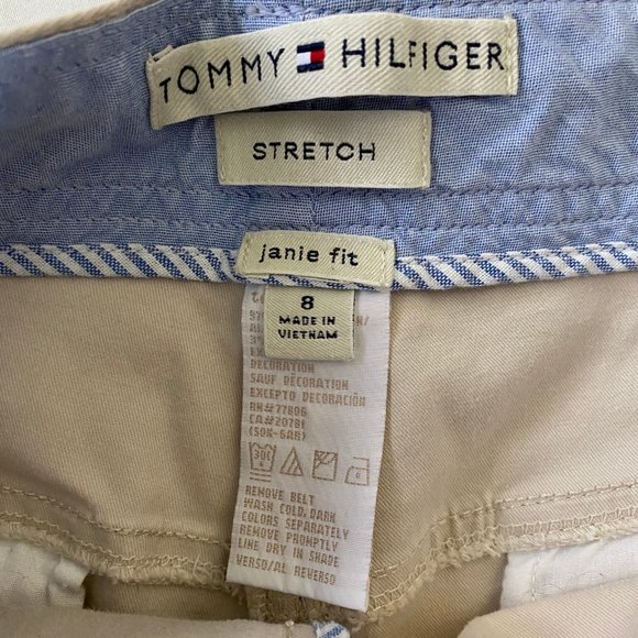 Tommy Hilfiger Janie Fit Capris 8 Khakis - Picture 4 of 4